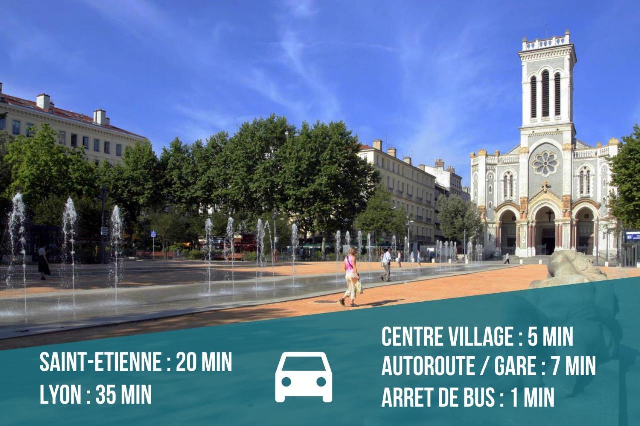 Kasa Home - Calme, Cosy, Wifi & Netflix Saint-Martin-la-Plaine Екстер'єр фото